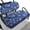 Star, variant on HUIACONG Dog Paw Print Soft Comfortable Golf Cart Seat Covers, Universal Fit Sports Accessories Washable Golf Cart Seat Covers 2 Piece for EZGO TXT/RXV Front Seat Cushion 2-Seat Golf Carts