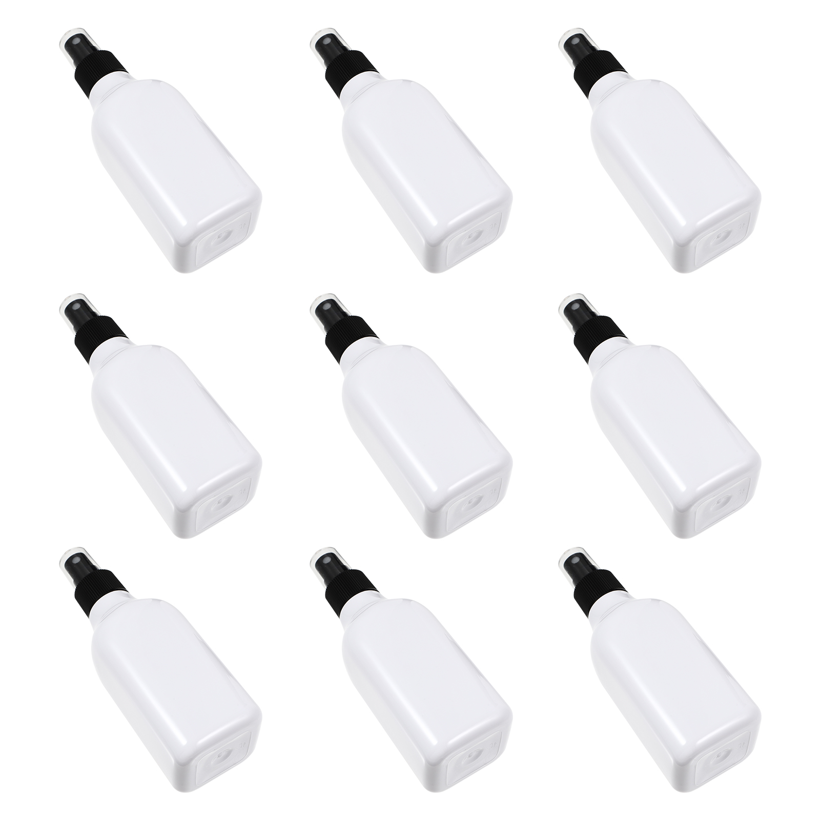 YSNOOWE 10Pcs Black Spray Bottles Refillable Travel Containers for Home Use