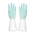 thumbnail image 2 of LanSuare Heavy-Duty Cleaning Gloves, Thickened Rubber Dishwashing Pair, Household Chores, Chemical-Resistant, Long Cuff Protection, 2 of 2
