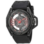 NYC Quartz Stainless Steel and Silicone Casual Watch, ColorBlack Model 2X1-004