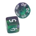 thumbnail image 4 of Juego de dados de números poliédricos, juego de mesa de acrílico, juguetes de dados, resistente al agua y al desgaste, 7 Uds., 4 of 8