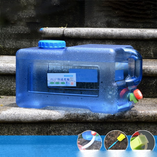 Contenedor de almacenamiento de agua NikouMX Cubo de agua pura PC portador de agua portátil funcionalidad inteligente
