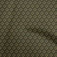 thumbnail image 1 of oneOone Velvet Olive Green Fabric Geometrical Floral Sewing Material Print Fabric By The Yard 58 Inch Wide, 1 of 4