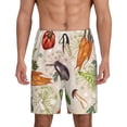 thumbnail image 1 of Fotbe Cute Vegetables Pantalones Cortos de Pijama para Hombre, Ropa de Dormir, Pantalones de Pijama Cortos para Hombre-Large, 1 of 6