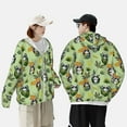 thumbnail image 4 of Gaeub Cute Panda Bear In Greenery Forest Men's and Women's UPF 50+ Long-Sleeved Sun Protection Clothing, Fishing Shirt Long Sleeve Zip-Medium, 4 of 7