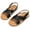 A01/Black, variant on Baby Toddler Boys Girls Summer Sandals Slip-On Open Toe Beach Pool Slides Sandals Little Kid Non-Slip Soft Rubber Sole Princess Flat Shoes