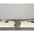 thumbnail image 4 of Linon Cowhide Stencil Full Skin in Black, 4 of 6