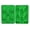 Green, variant on JuDWoC Christmas Silicone Mold 8.66 Inch Cartoon Santa Snowman Pan Food Grade Non Stick Chocolate Cake Decorating Base Reusable Detailed Festive Form for Handmade Soap Candy Biscuit