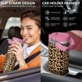 thumbnail image 4 of 30oz Tumbler with Swivel Handle, Vacuum Insulated Stainless Steel Travel Mug with 2-in-1 Straw Lid, Camo Print, 4 of 6