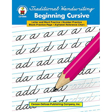 Traditional Handwriting: Beginning Cursive, Grades 1 -