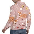 thumbnail image 6 of Salouo Beautiful Fox Pattern Men's Fall Hoodie Sweatshirt,Sport Hoodie with Pockets for Men Pullover Casual Hooded Sweatshirt-Large, 6 of 7
