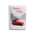 thumbnail image 2 of 18 Count Inspirational Christmas Boxed Cards, Black & White Red Truck, KJV Scripture by DaySpring, 2 of 5