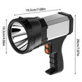 thumbnail image 3 of Hearth & Gear LED Flashlight Spotlight With Energy Saving Function IP68 Water Tolerant Light For Camping Outdoor Activities Emergency And Walking. Value Light Bright Small Camping Tables Portable, 3 of 7