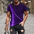 thumbnail image 1 of Mefallenssiah Hauts pour Hommes, Liquidation T-Shirt à Manches Courtes Imprimé Col Rond Mode Décontractée Manches Courtes, 1 of 5