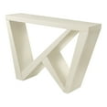 thumbnail image 6 of Furniture of America Wyll Rectangle Wood Cream Weave Console Table, 6 of 8