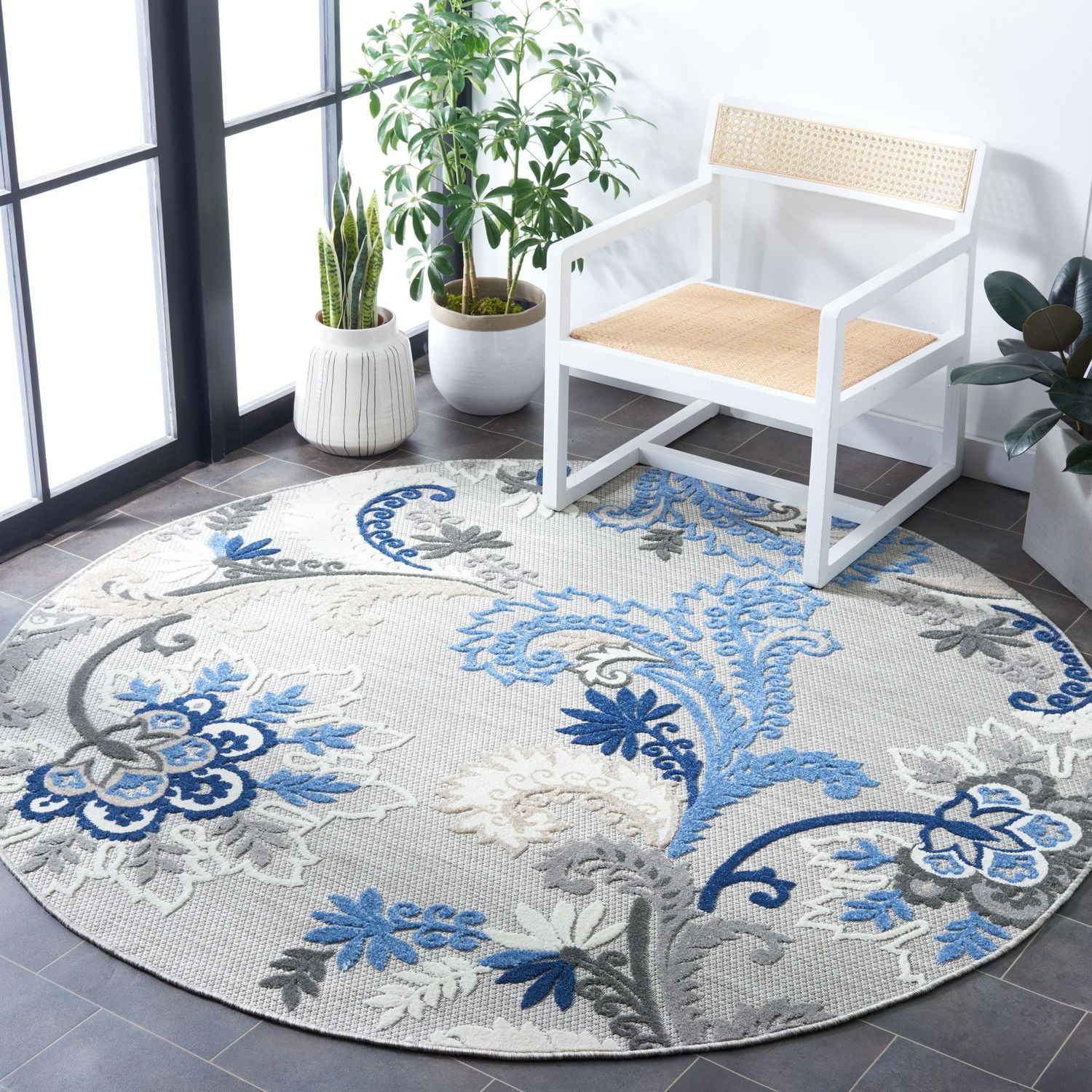 Safavieh Cabana Kuzman Floral Outdoor Area Rug