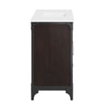 thumbnail image 3 of Modway Steamforge 48" Single Sink Bathroom Vanity in White Black, 3 of 11