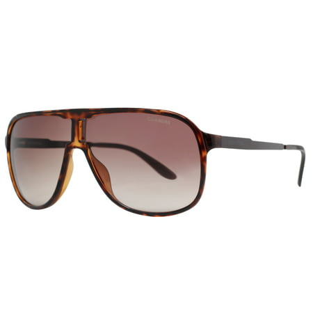 Carrera New Safari KME J6 Havana Choco Brown Mirrored Unisex Aviator Sunglasses