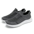 thumbnail image 2 of Yindaity Mens Slip On Sneakers Mens Casual Sneakers Men's Casual Slip-On Fashion Sneakers-Walking Shoes-Lightweight Joggers (Grey,10.5), 2 of 6