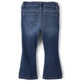 thumbnail image 3 of The Children's Place Toddler Girls Embroidered Cherry Flare Jeans, Sizes 12M-5T, 3 of 3