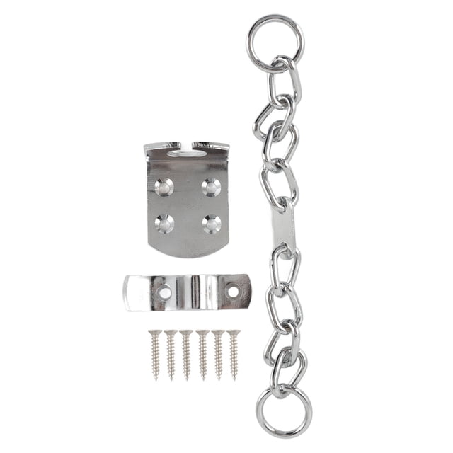 Cerradura de cadena para puerta de acero inoxidable, antirrobo, para hotel y apartamento