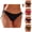Black, variant on Bikini Bottoms for Women String Tie Side Low Rise Cheeky Swim Bottom Bathing Suit Bottoms