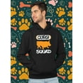 thumbnail image 2 of Silhouette Corgi Squad Hoodie Men -Image by Shutterstock, Male Large, 2 of 4