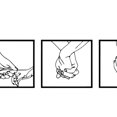 thumbnail image 5 of Póster de dibujo de Arte de Línea minimalista, decoración de pared con línea de manos, arte de pared minimalista creativo moderno, póster abstracto, 5 of 5