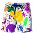 thumbnail image 1 of WILLBEST Pantalones Cortos Casuales para Hombre, de Verano, Holgados, con Dobladillo Lavado, Cómodos y Transpirables, para Uso Diario, para Relajarse En Casa., 1 of 3
