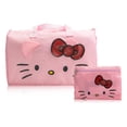 thumbnail image 4 of Sanrio Hello Kitty Duffle Bag  Lightweight Foldable Travel Duffel with Shoulder Strap & Luggage Sleeve  Large Packable Hello Kitty Bag for Girls, Teens, or Women  18" x 12"  Ages 3+, 4 of 6