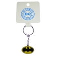 thumbnail image 2 of Batman Key Chain Metal Key Ring DC Comics Logo Superhero Original Colors Fashion, 2 of 3