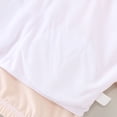 thumbnail image 4 of Luvoko Child Girls Rash Guard Two Piece Swimsuits, Kids Uv Shirt Long Sleeve Girls Board Shorts Short Sleeve Toddler Rash Guard Iridescent Bathing Suit Solid Color Trim Swimsuit(Orange,8-10 Years), 4 of 8