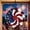 BLUE, variant on 250th anniversary wreath for front door, Americans Independence Day Commemorative Wreath, Patriotic Themed Farmhouse Style Outdoor Holiday Decoration