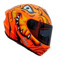 thumbnail image 3 of Casco para moto talla M Draken Orange C4 Axxis naranja, 3 of 4