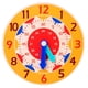 thumbnail image 1 of Y relojes Juegos Juguetes para niños Minutos con horas Segundos de color Reloj Montessori de madera Educación, 1 of 5
