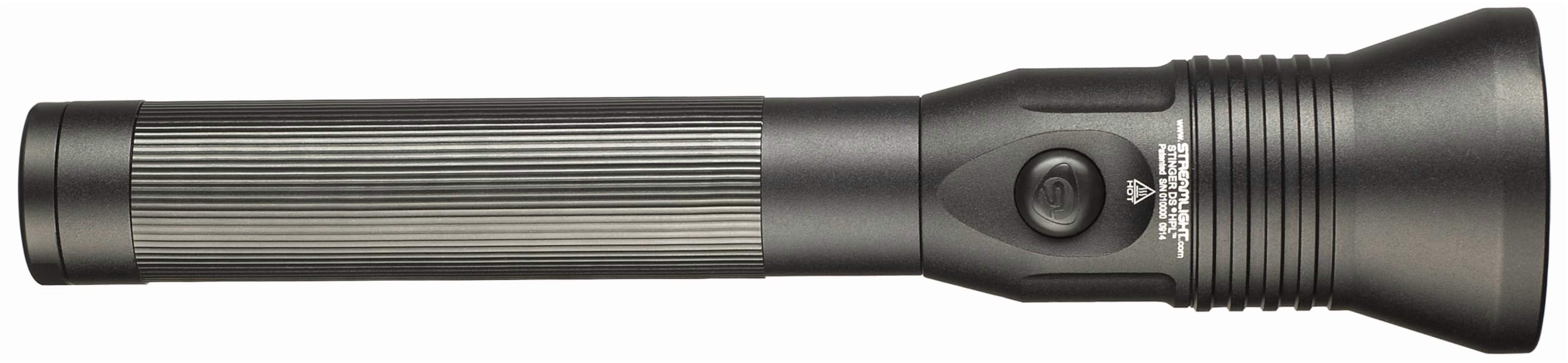Streamlight 75863 Stinger DS HPL 800-Lumen 48000-Candela Rechargeable LED Flashlight with Dual Switches and 120V/12V DC Smart Charger System and 2 Holders, Black CA3