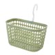 thumbnail image 5 of Cesta de baño, cesta organizadora de ducha, ahorro de espacio, gran capacidad, estante de almacenamiento de drenaje, estante ordenado, organizador Verde perfecl cesta para colgar en la pared, 5 of 8