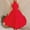 Red, variant on Gspmoly Summer Dresses for Women 2025, Neckline Gauze High Neck Leisure Holiday Multi-Color Dress Sleeveless Round Neck Mid-Calf Dress Wedding Dresses for Women Summer Savings Clearance