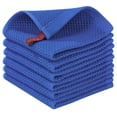 thumbnail image 1 of Paños de cocina Homaxy Waffle Weave, 100% algodón, paquete de 6, 1 of 7