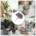 thumbnail image 5 of Uxcell Plantas Suculentas Artificiales Sin Maceta, Paquete de 2 Plantas Suculentas Falsas de Color Burdeos, 5 of 5