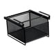 thumbnail image 2 of Cesta extraíble de metal para armario, organizador bajo el mueble para sujetadores, calcetines, corbatas y cinturones Negro, 2 of 9