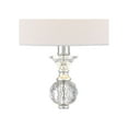 thumbnail image 4 of 360 Lighting Solange 25" High Modern Table Lamps Set of 2 WiFi Smart Socket Silver Finish Metal Crystal Living Room Bedroom, 4 of 8