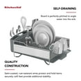 thumbnail image 6 of KitchenAid Full Sized Dish Rack Stainless Steel Satin, Light Gray, 6 of 11