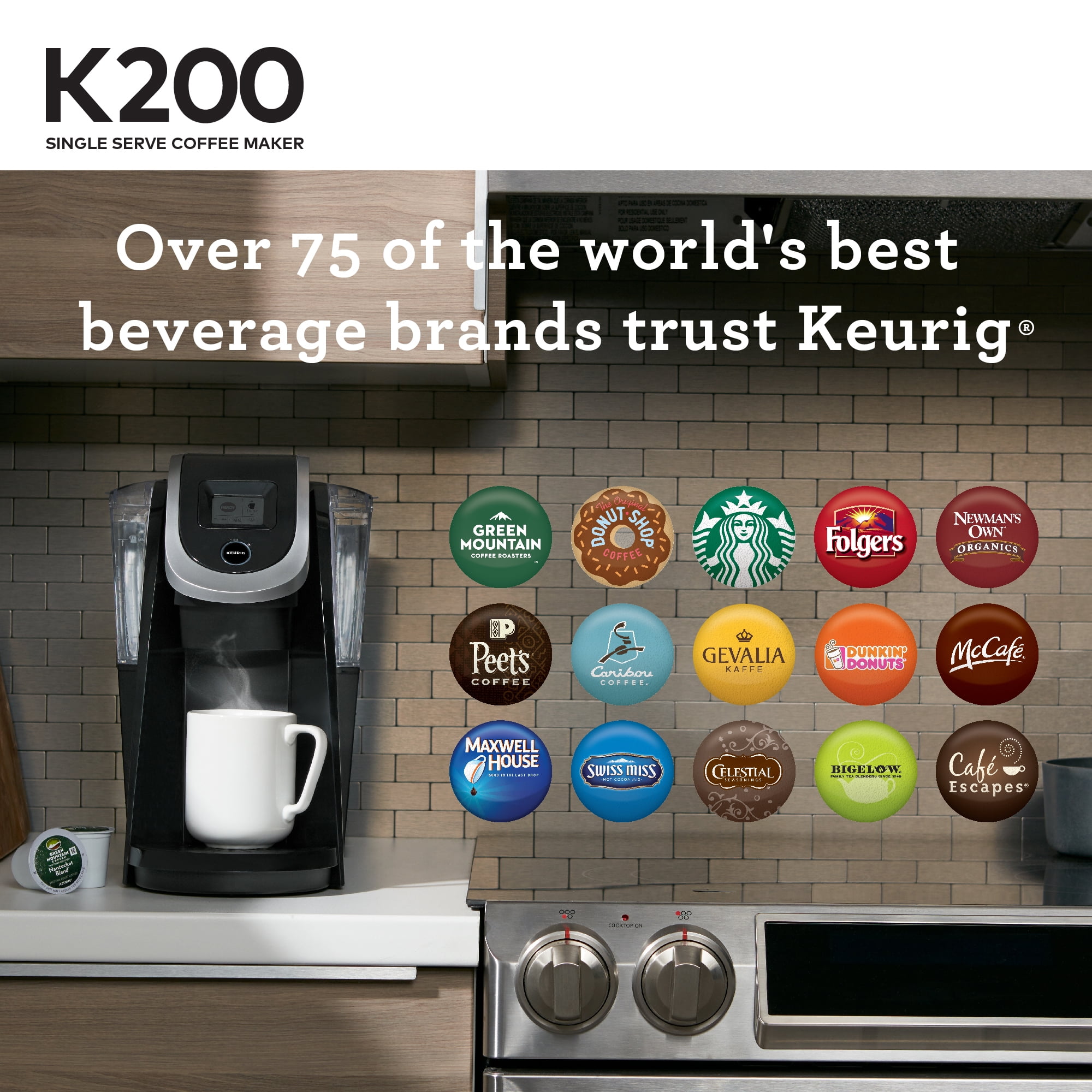 Keurig K200 Single Serve Turquoise KCup Pod Coffee Maker