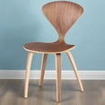 thumbnail image 4 of Satine Dining Chair with original walnut veneer seat and frame, 4 of 4