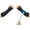 Black, variant on Cut Resistant Sleeve, Arm Safety Protectors Sleeves with Thumb Hole Level 5 Protection Forearm Guard
