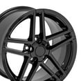 thumbnail image 5 of OE Wheels CV07A 17 Inch Rim Fits Corvette C6 Z06 Style 5x120.65 17x9.5 Gloss Black - Hollander 5342 (1), 5 of 5