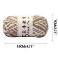 thumbnail image 3 of Byujiro 5-Ply Braided Cotton Yarn Gradient Hand-woven DIY Yarn Soft Skin-Friendly Craft Skein, 1.76oz Skein, 3 of 6