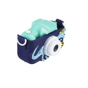 Vivitar Kidzcam Camera for Kids, Dinosaur Cam with 1080p Video and Games, Blue