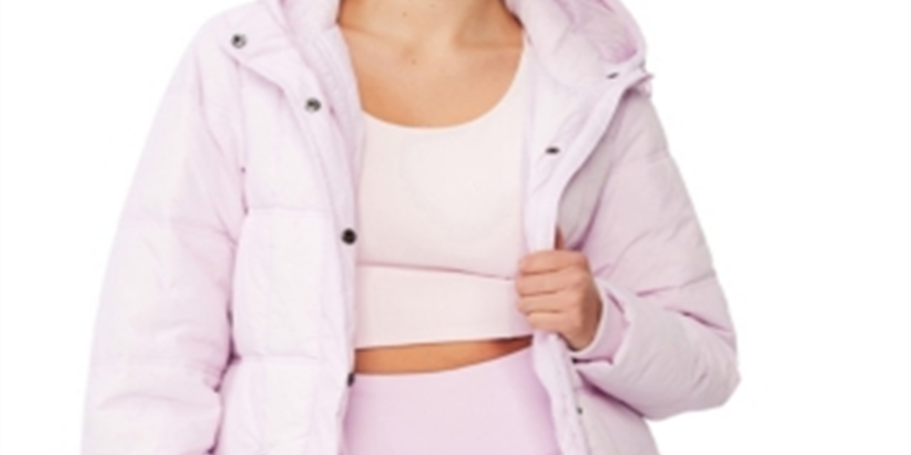 Cotton on Women's the Mother Mid Length Puffer Jacket Lilac Size S